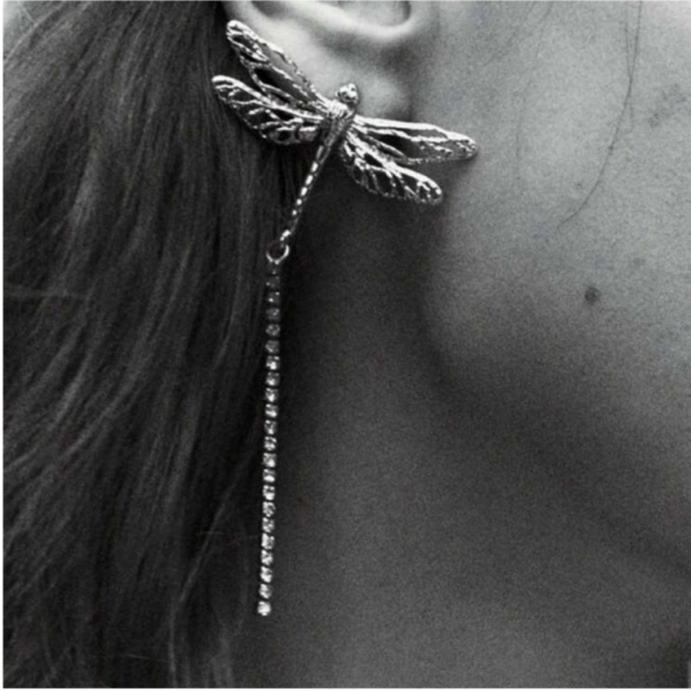 New!  Dragonfly Drop Earrings (3030)